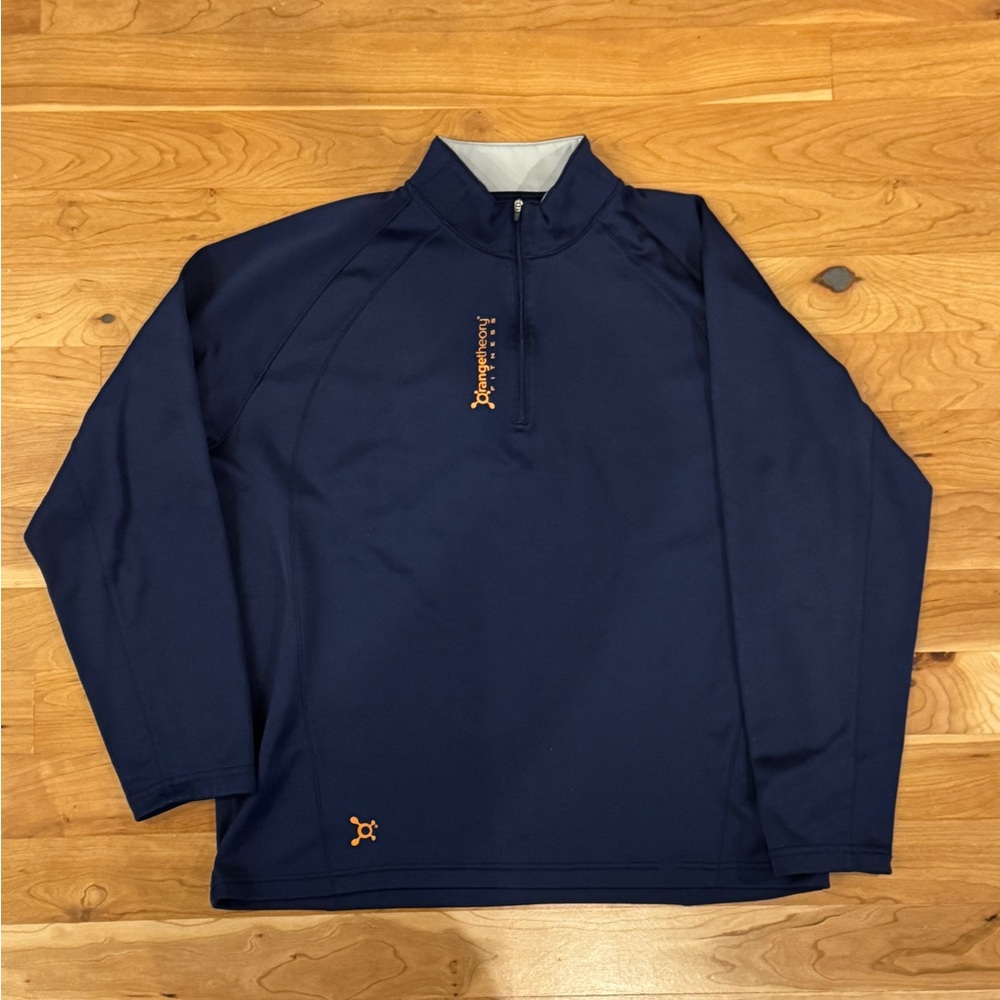 Men’s Orangetheory navy blue long sleeve pullover